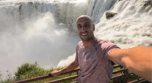 Ginobili mostró las Cataratas con un drone e invitó a sus fans a conocerlas