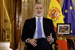 El rey de España recordó "el dolor y la tristeza" de Valencia en su mensaje de Navidad