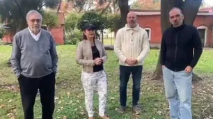 Acusan a Patricia Bullrich, Luis Brandoni, Waldo Wolff y Fernando Iglesias de grabar un video en la quinta de Héctor Magnetto