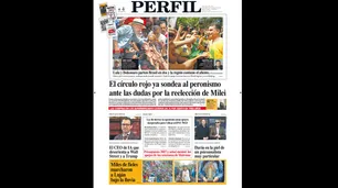 La tapa del Diario PERFIL del domingo 4 de octubre de 2026