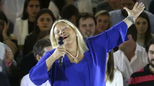 Carrió: "¡La Virgen es lo más! Le hizo escribir los cuadernos a Centeno"