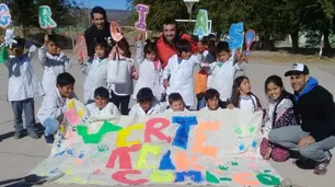Una escuela rural en Río Negro, el nuevo objetivo solidario de Verte Reír Federal