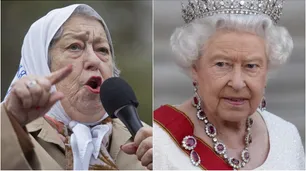 Hebe de Bonafini acusó a la reina Isabel II de "robarle los ahorros en oro" a Venezuela
