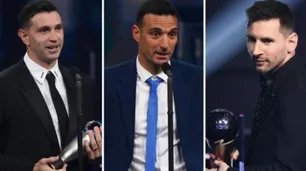 Argentina monopolizó los premios The Best