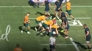 Los Pumas cayeron en la última jugada ante los Wallabies por 28-24 en Townsville