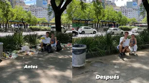 Santi Maratea invitó a sus seguidores a limpiar el Obelisco: "El que quiera venir que venga"