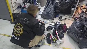 Golpe al contrabando: secuestraron 5.000 pares de zapatillas truchas y $240 millones en mercadería ilegal