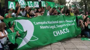 Marcharon en Chaco contra la cautelar de una jueza que suspendió el aborto legal