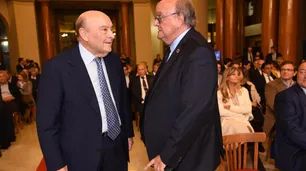 Ceferino Reato, testigo de un hecho histórico: "Después de 20 años, De Mendiguren y Cavallo se dieron un abrazo"