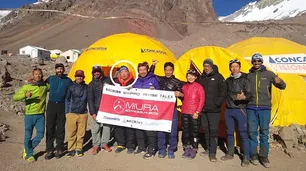 Tiene 86 años y busca hacer cumbre en el Aconcagua para batir un récord mundial