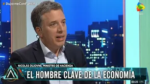 Las frases que dejó Nicolas Dujovne en el programa de Fantino