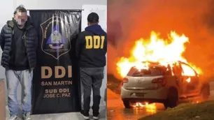 Detuvieron al presunto autor material del doble crimen de José C. Paz, donde encontraron cuerpos calcinados en un auto