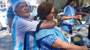 El loco festejo del gobernador interino de Tucumán, Osvaldo Jaldo