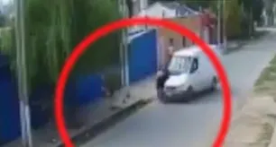 Un comerciante arrolló a dos ladrones que escapaban luego de asaltar su negocio en Merlo
