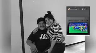 Gianinna Maradona explotó contra la Selección: "¡Qué bien Brasil homenajeando a su ídolo!"