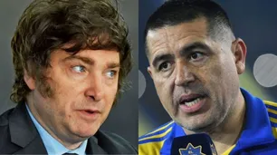Javier Milei cuestionó a Juan Román Riquelme por la derrota de Boca en el Superclásico