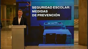 Jorge Macri activó un protocolo ante las amenazas de tiroteos escolares: "No se trata de una broma, es un delito"