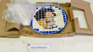 Una banda narco transnacional enviaba cocaína con la imagen de Mafalda