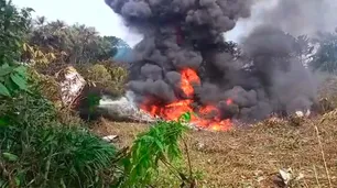 Revelan qué sucedió con el avión militar que se estrelló en Colombia y dejó 69 muertos