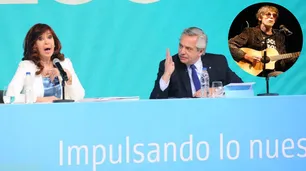 "Mañana es mejor", la frase de Spinetta que usó Alberto Fernández para molestar a Cristina Kirchner