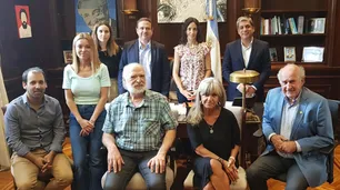 Legisladores del Frente de Todos se reunieron con un politólogo que pide la abolición de la deuda con el FMI