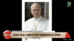 El papa León XIV eligió su retrato oficial