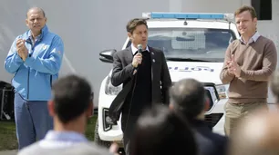Axel Kicillof anunció un aumento salarial del 11 % para la policía bonaerense