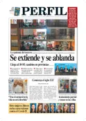 La tapa de diario PERFIL de este domingo 26 de abril de 2020