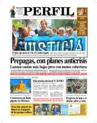 La tapa del Diario PERFIL de este domingo