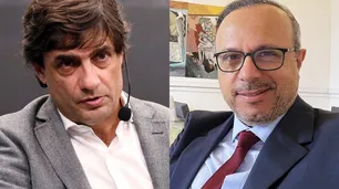Antonio Aracre cruzó a Hernán Lacunza mientras daba una entrevista: "No se juega con fuego si no te gusta quemarte"