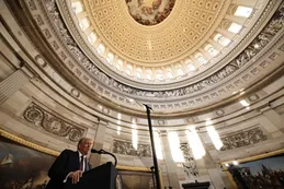 El discurso de Trump: anunció una "edad de oro" para EEUU y denunció al gobierno "radical y corrupto" de Biden