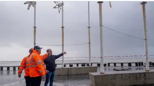 Mar del Plata: terminó la alerta meteorológica y este domingo mejora el tiempo