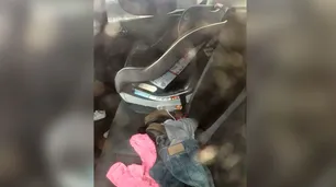 Vecina que vio a la beba en el auto: "Estaba morada y con el chupete en la boca"