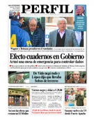 La tapa de Diario PERFIL de este sábado