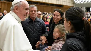 Antes de la visita de Alberto Fernández, Emilio Monzó se reunió con el Papa Francisco