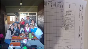 Le dieron un boletín a una perra en una escuela pero se lleva previa hacer pis afuera