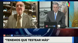 Eduardo López: “Los datos son muy duros, tenemos una curva de muertes en ascenso”