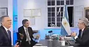 Los picantes cruces entre Alberto Fernández, Marcelo Bonelli y Edgardo Alfano
