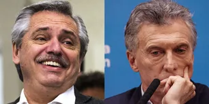 El aura de Alberto Fernández contra la sombra de Mauricio Macri