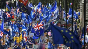 Brexit: cientos de miles de personas reclamaron en Londres otro referéndum