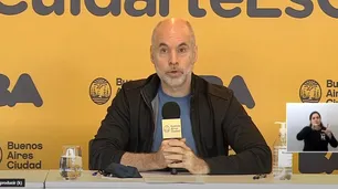Horacio Rodríguez Larreta: "Trabajo para que Juntos por el Cambio vuelva al gobierno"