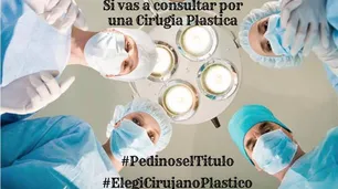 ‘Pedime el título’, la campaña de cirujanos plásticos para evitar casos de mala praxis