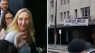 Karina Milei ordenó retirar los pasacalles con su nombre colgados cerca del Luna Park