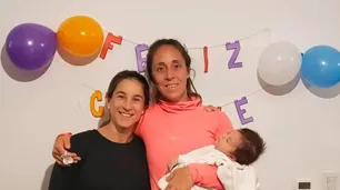 La historia de amor de dos ex Leonas que decidieron ser madres