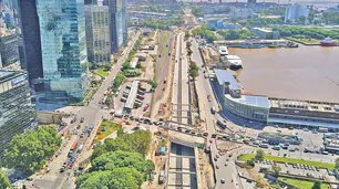 Paseo del Bajo: siguen las pruebas e inaugura dentro de dos semanas