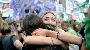 FOTOS | El Ojo de Perfil: una multitud "verde" festejó la media sanción sobre el aborto