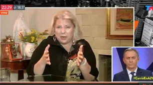 La noche que Carrió dejó sin palabras a Marcelo Bonelli y Edgardo Alfano
