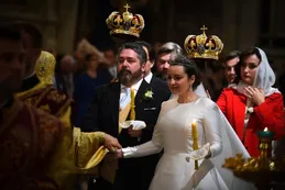 Las espectaculares fotos de la boda de un descendiente de los zares, en la Rusia de Putin