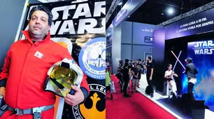 Fanáticos de "Star Wars" anticipan en la Comic Con el final de la saga