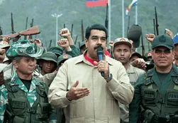 Nicolás Maduro le contestó a Juan Guaidó tras convocar a las fuerza armadas: "¡Venceremos!"